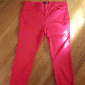 Pink jeans!